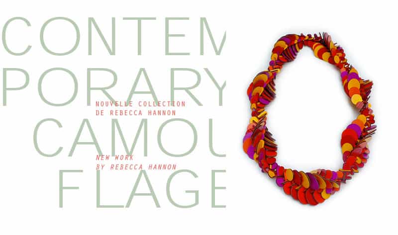 Contemporary Jewelry Rebecca Hannon Bijoux contemporains Montreal