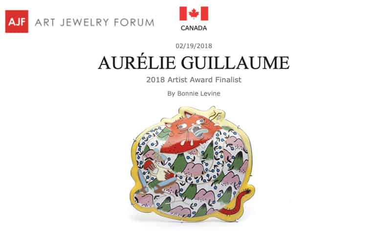 Contemporary Jewelry Aurelie Guillaume Art Jewelry Forum