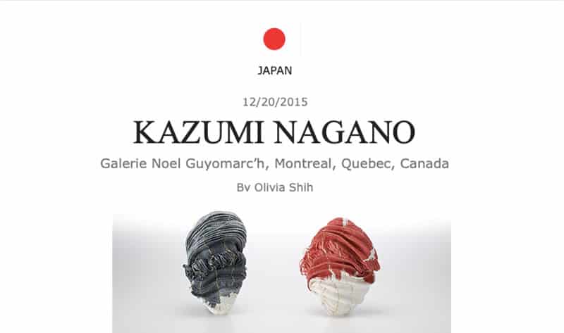 Contemporary Jewelry Kazumi Nagano Art Jewelry Forum