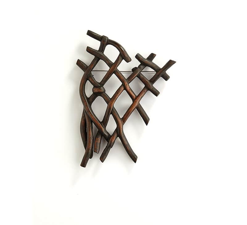 Wood contemporary jewelry by Steven KP
