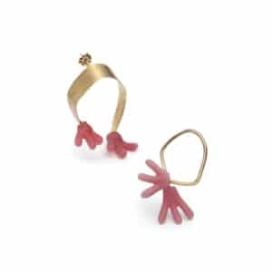 Playful gold jewelry by Silvie Altschuler
