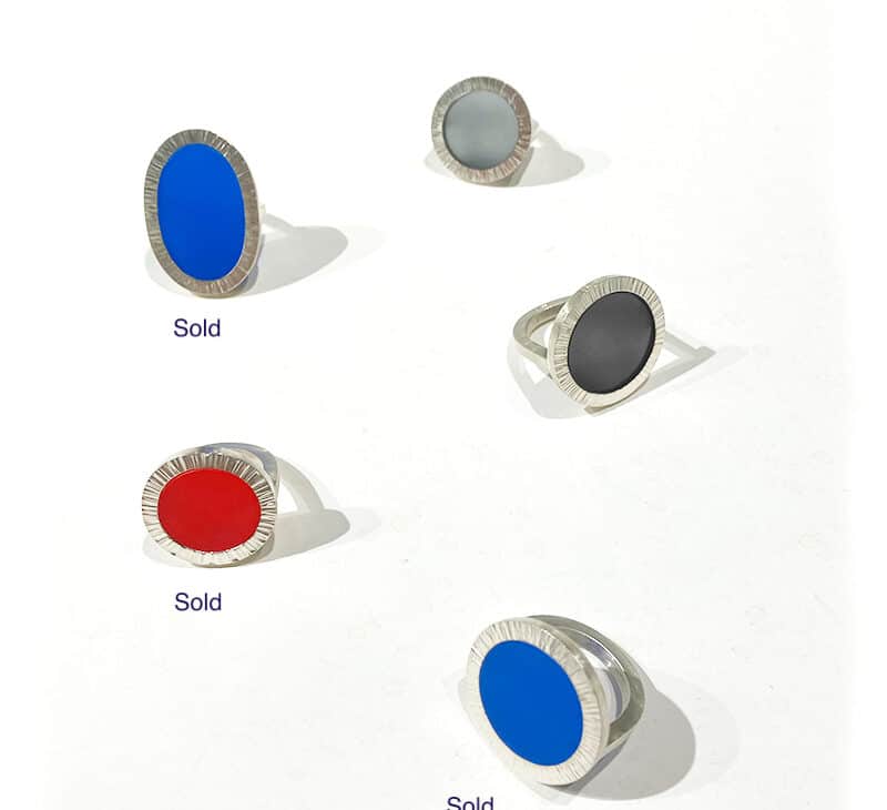 Paul Derrez ring acrylic