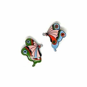 Fun Enamel Earrings by Aurélie Guillaume