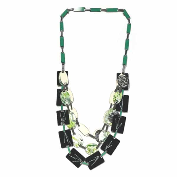 Amazing colorful necklaces by Silvia Walz