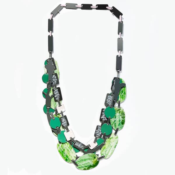 Amazing colorful necklaces by Silvia Walz