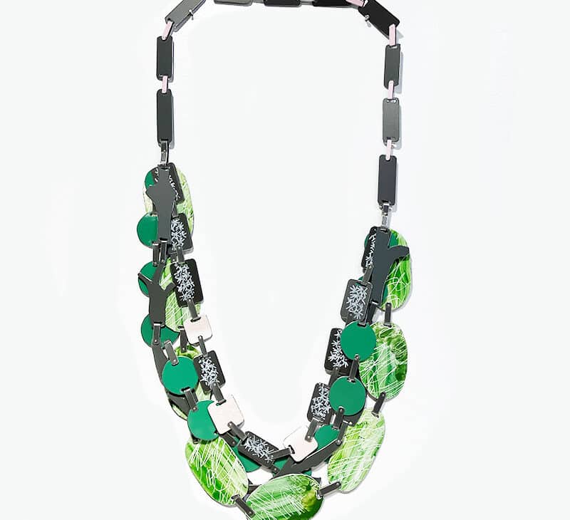 Amazing colorful necklaces by Silvia Walz