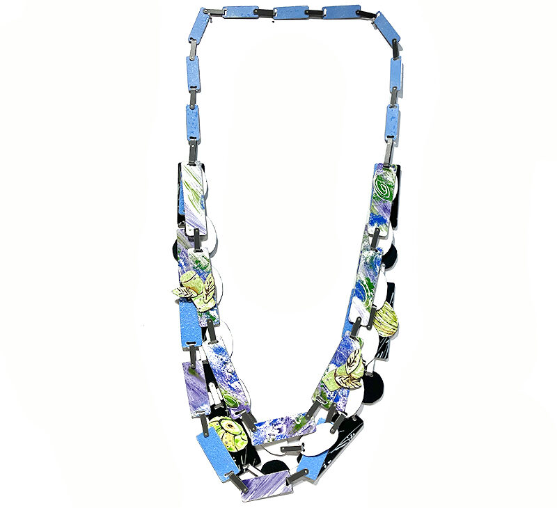 Amazing colorful necklaces by Silvia Walz