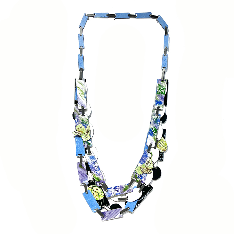 Amazing colorful necklaces by Silvia Walz