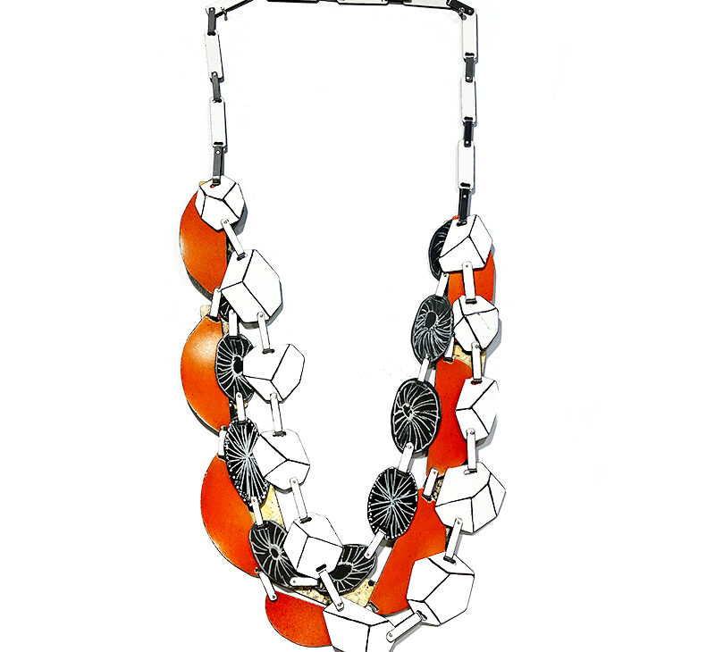 Amazing colorful necklaces by Silvia Walz