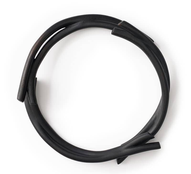 Drifters, new collection of carved wood jewelry by Steven KP