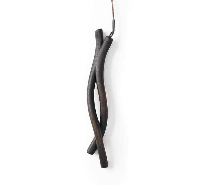 Drifters, new collection of carved wood jewelry by Steven KP