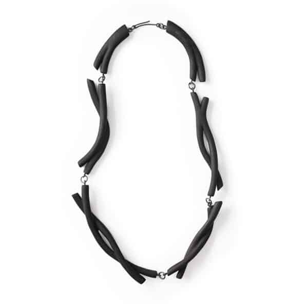 Drifters, new collection of carved wood jewelry by Steven KP