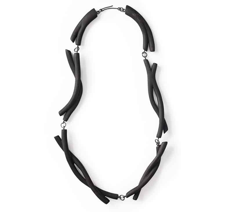 Drifters, new collection of carved wood jewelry by Steven KP